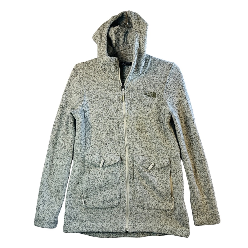 The North Face Women's Yumiori Full Zip Grey Hooded Jacket Womens S Fleece